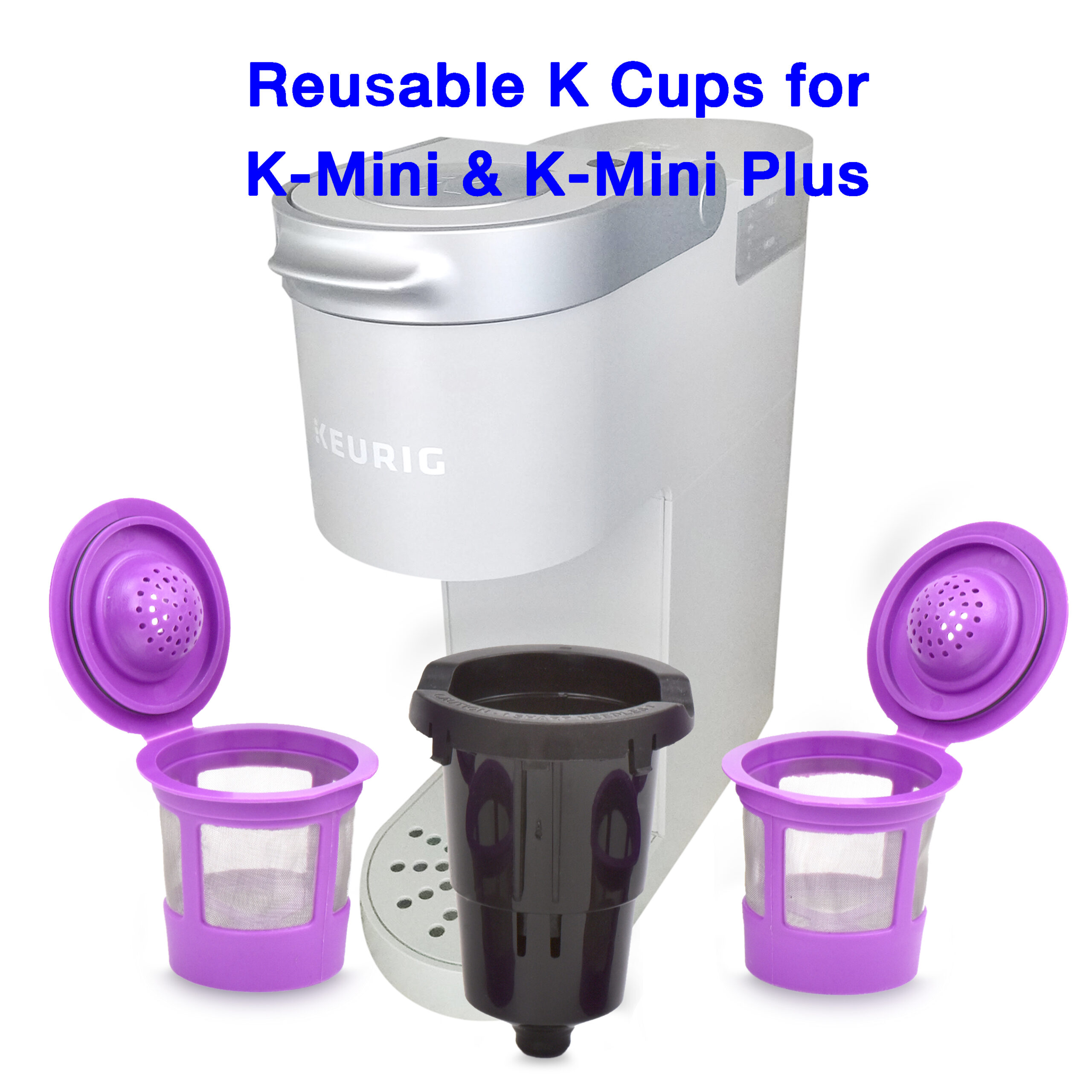 Een computer gebruiken catalogus verwennen Reusable K Cups for Keurig Mini | Reusable Filter for K Mini K Select Plus