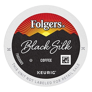 folgers black silk k cup