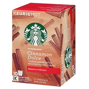 starbucks cinnamon dolce k-cup