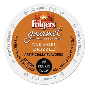 Folgers Caramel Drizzle K-Cup