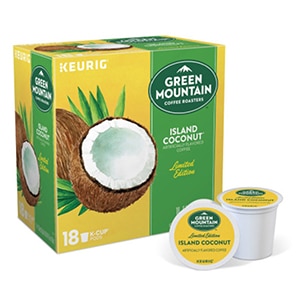 Keurig Green Mountain Island Coconut K-Cup